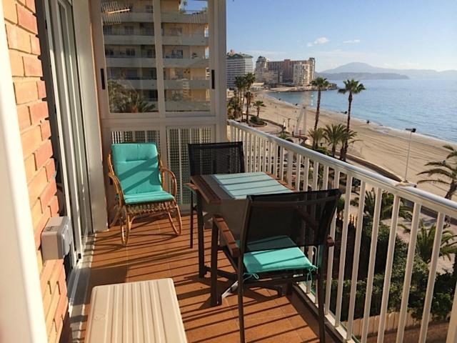Medi Playa primera linea con aparcamiento Calpe Exterior foto
