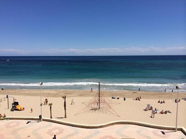 Medi Playa primera linea con aparcamiento Calpe Exterior foto