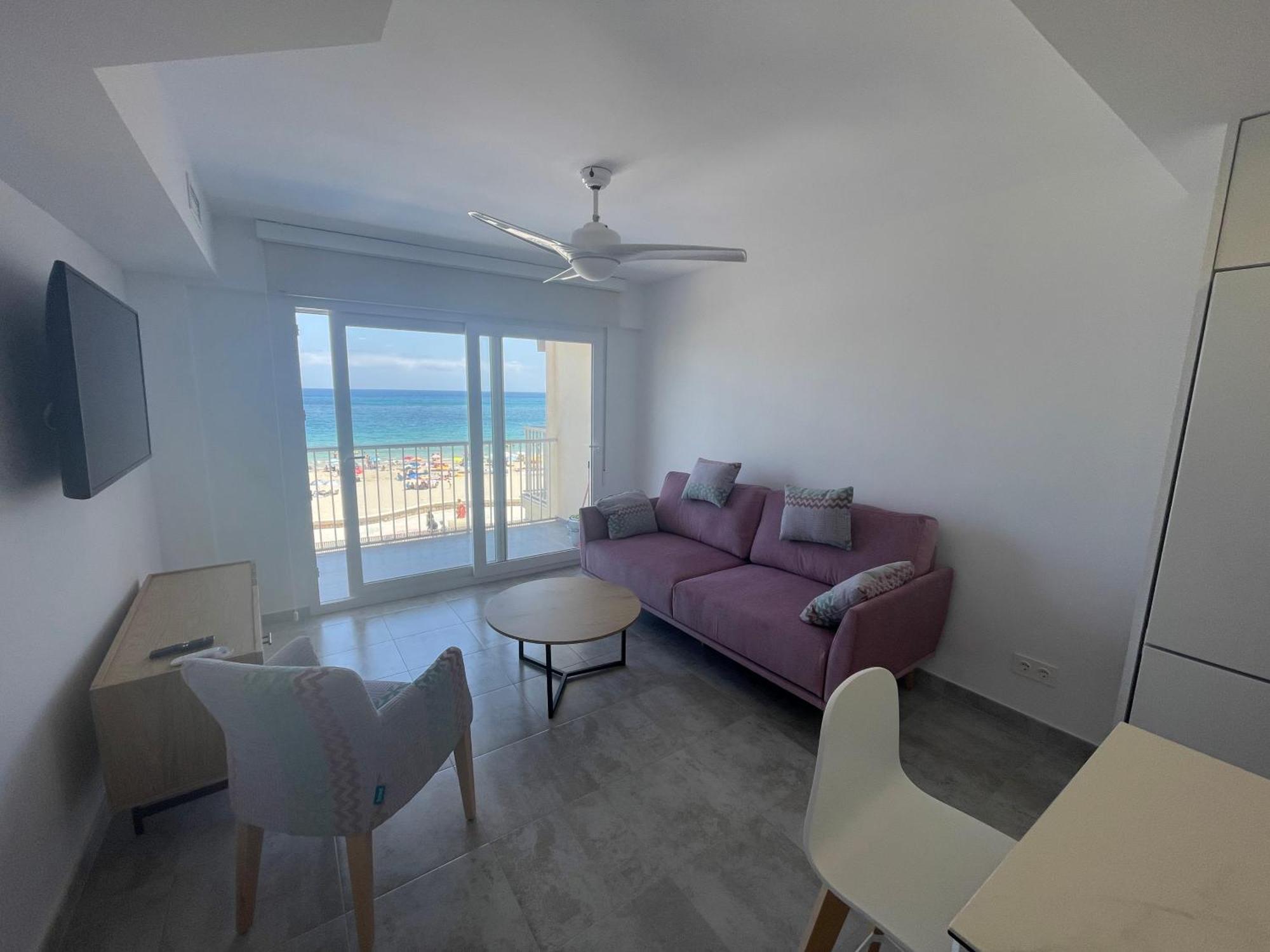 Medi Playa primera linea con aparcamiento Calpe Exterior foto