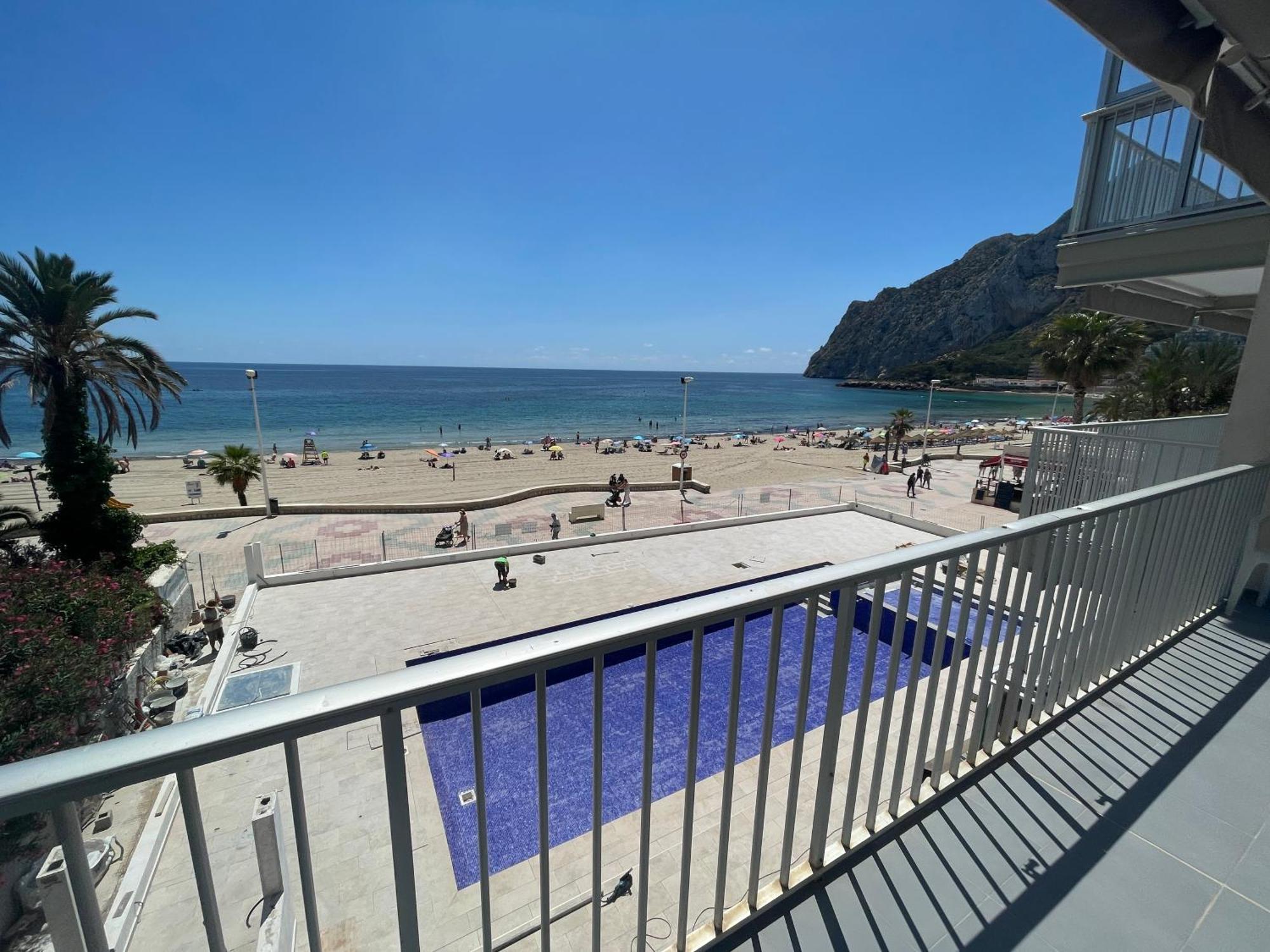 Medi Playa primera linea con aparcamiento Calpe Exterior foto