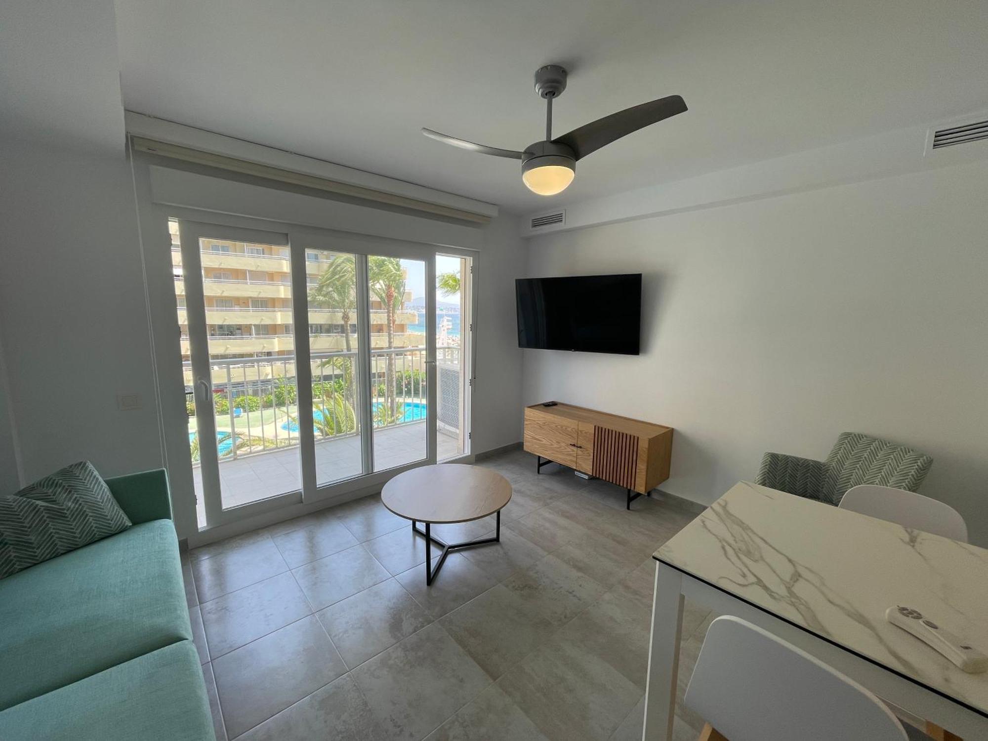 Medi Playa primera linea con aparcamiento Calpe Habitación foto